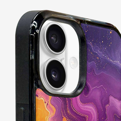 iPhone 16 Case — Psychedelic Marble Tessellation, Custom Made Phone Cover