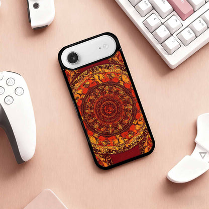 iPhone 17 Air Case — Mandala Lions Art Seamless Pattern Original, Custom Designed Case Cover
