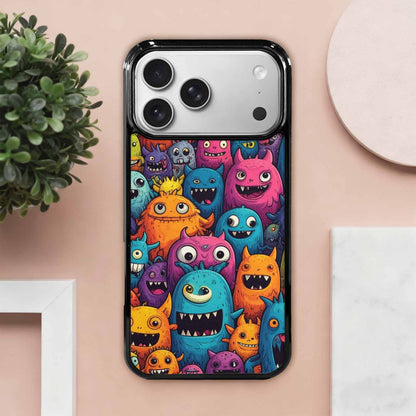 iPhone 17 Pro Max Case — Monsters (general) Cartoon Monsters Cartoon Cute, Custom Designed Case Cover