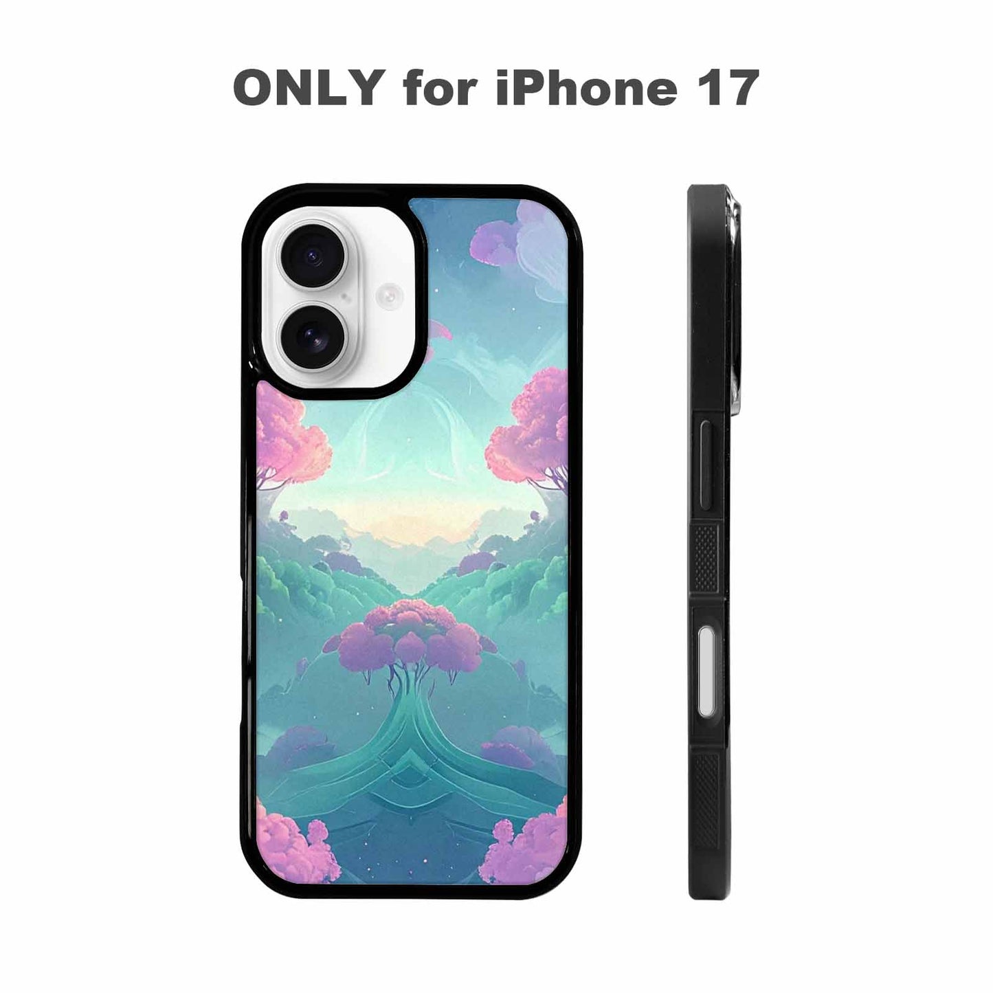 iPhone 17 Case — Surrealist Dreamscape Original Art, Customized Protective Case