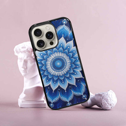 iPhone 16 Pro Case — Mandala Bohemian Print Edge To Edge, Custom Made Phone Cover
