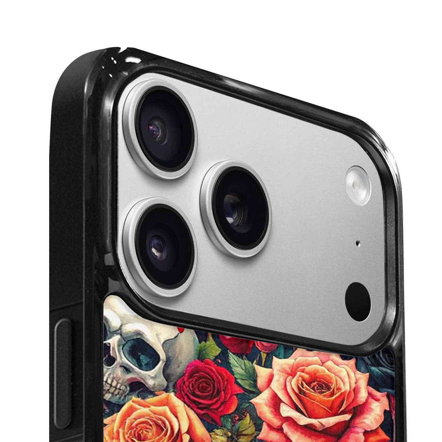 iPhone 17 Pro Max Case — Skulls And Rosesmelting Skulls A Gothic, Personalized Phone Case
