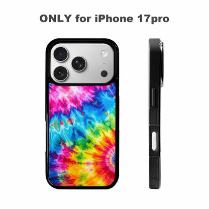 iPhone 17 Pro Case — Tie Dye Acid Wash Color Tie, Custom Phone Case