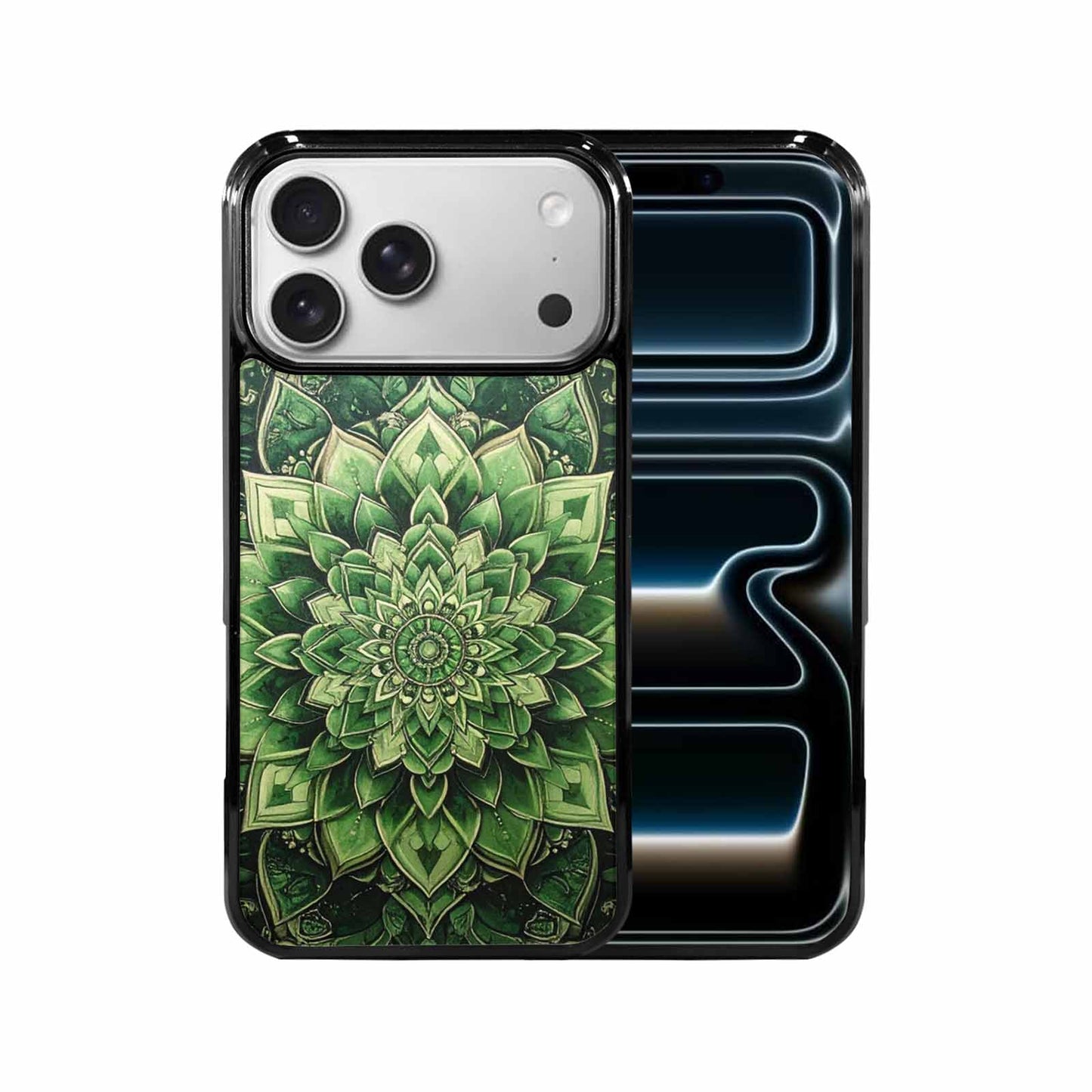 iPhone 17 Pro Max Case — Small Mandala Pattern, Randomly Floral, Custom Designed Case Cover