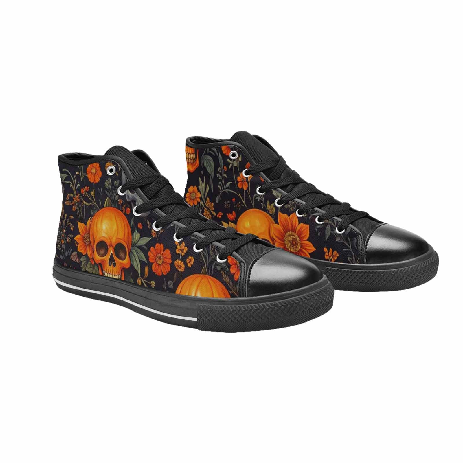 MEN'S Skulls - Halloween High Top Canvas Dreamcore Sneakers