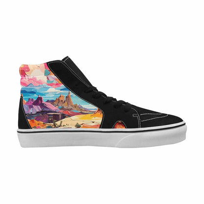 MEN'S Surreal Dream Fragment High Top Canvas Surreal Custom Shoes