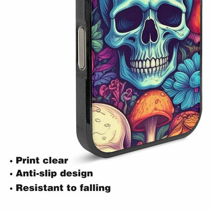 iPhone 16 Pro Case — Mushroom Skull Custom, Custom Print Case Cover