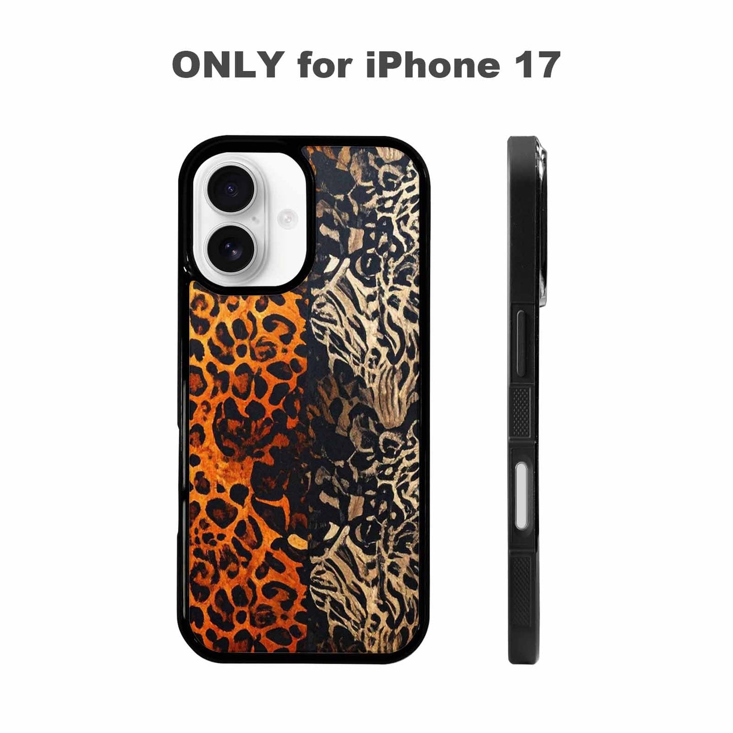iPhone 17 Case — Small Animal Print Pattern, Animal Print, Custom Print Case Cover