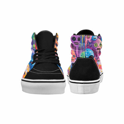 MEN'S Aliens  Tie Dye High Top Canvas Dreamcore Shoes
