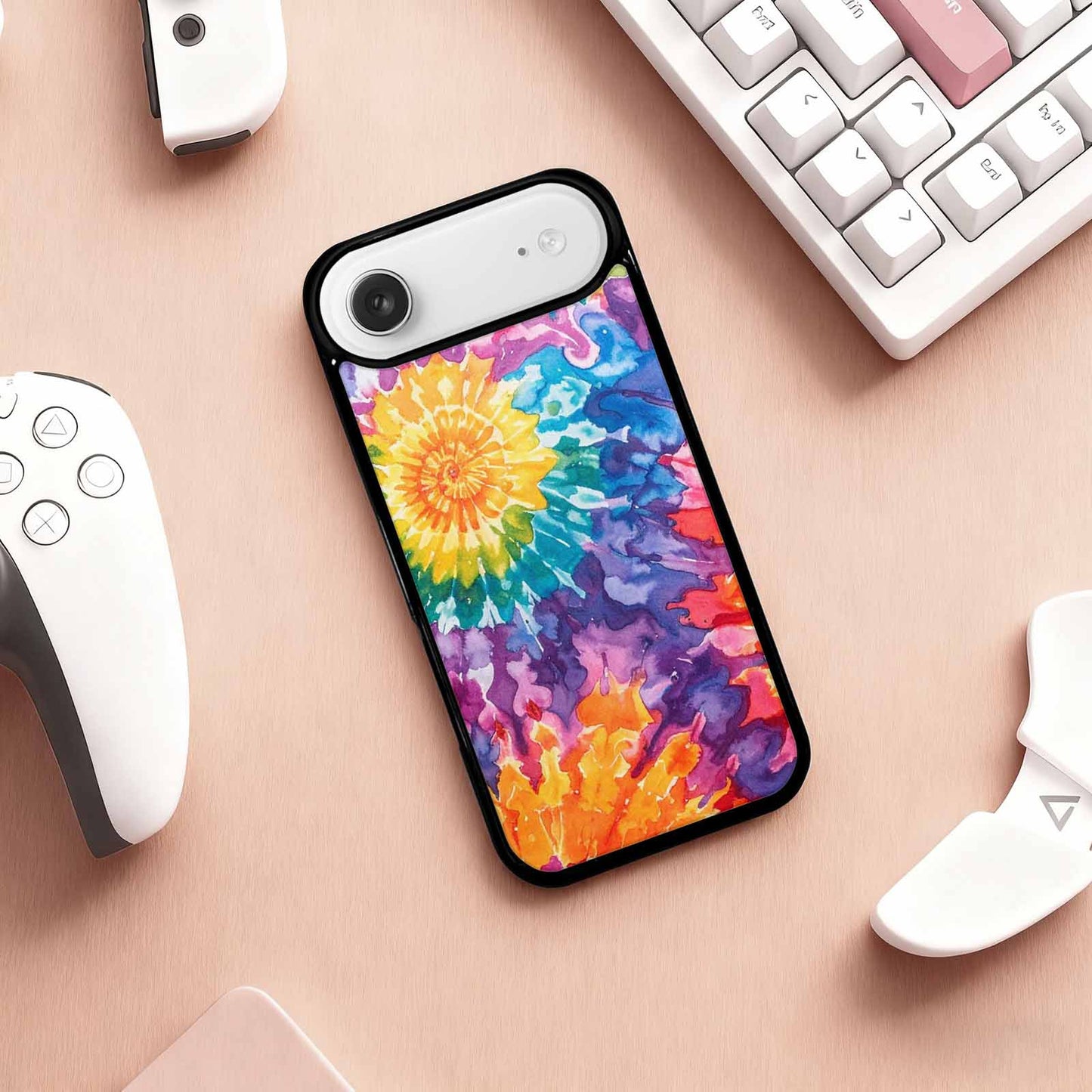 iPhone 17 Air Case — Tie Dye Swirls Tie Dye Tie, Unique Phone Case Design