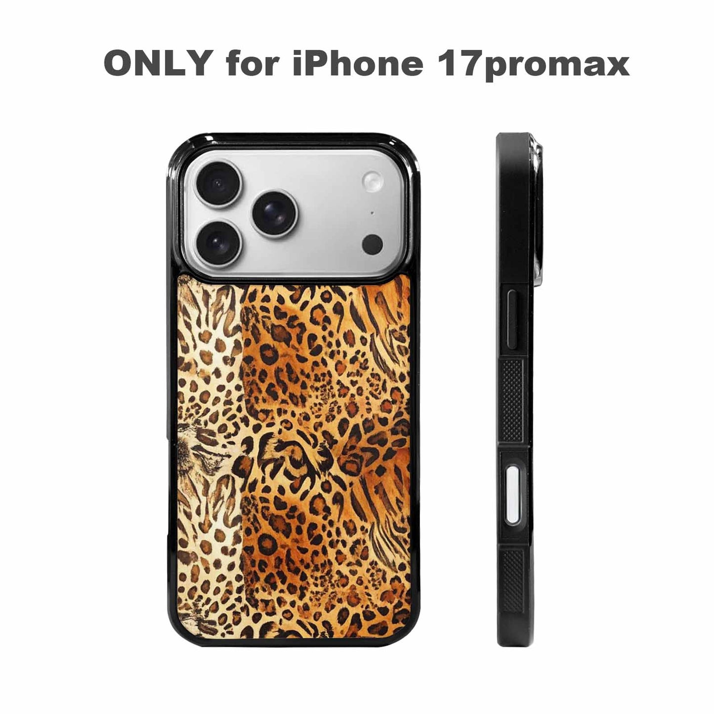 iPhone 17 Pro Max Case — Small Animal Print Pattern, Animal Print, Custom Designed Case Cover