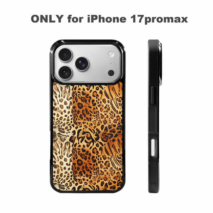 iPhone 17 Pro Max Case — Small Animal Print Pattern, Animal Print, Original Design Phone Case