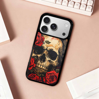 iPhone 17 Pro Case — Seamless Tileable Pattern Of Overlapping Gothic, Custom Art Phone Cover