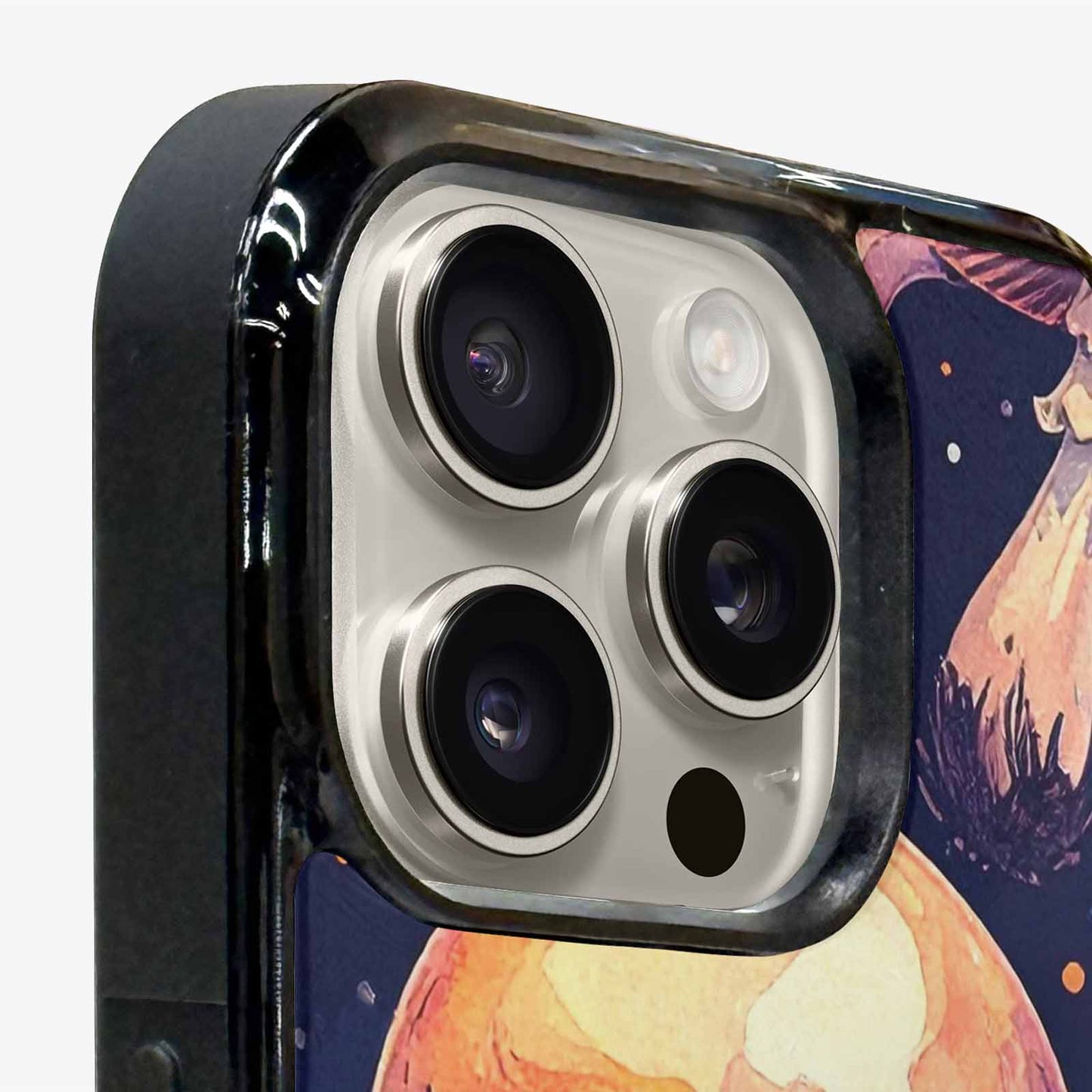 iPhone 15 Pro Max Case — Mushroom Skulls Custom, Original Design Phone Case