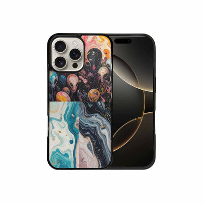 iPhone 16 Pro Max Case — Aliens Marblealiens Pattern Dms, Custom Phone Case