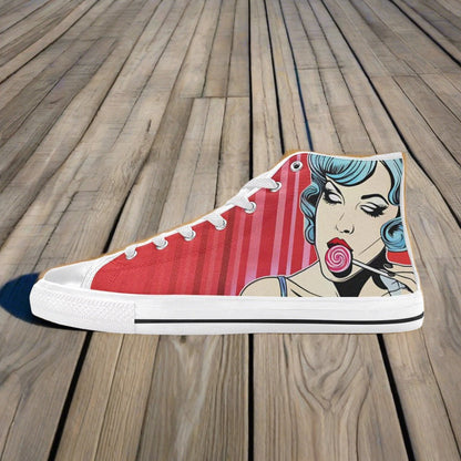 Wolf Dark Cosmic Custom Bold Art - Freaky Shoes