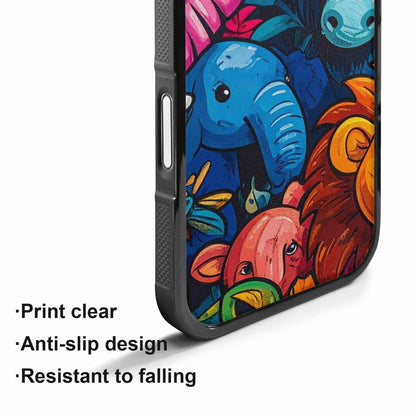 iPhone 17 Case — Cartoon Animal Characters Cartoon Cute, Custom Art Phone Cover