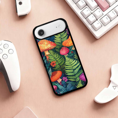 iPhone 17 Air Case — Mushrooms Botanicalmushrooms P Vyl Floral, Customized Protective Case