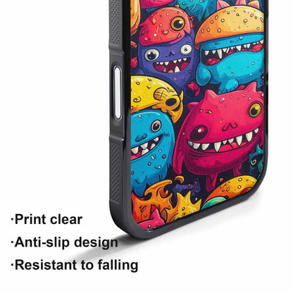 iPhone 17 Pro Max Case — Small Cartoon Monster Character Cartoon Cute, Original Design Phone Case