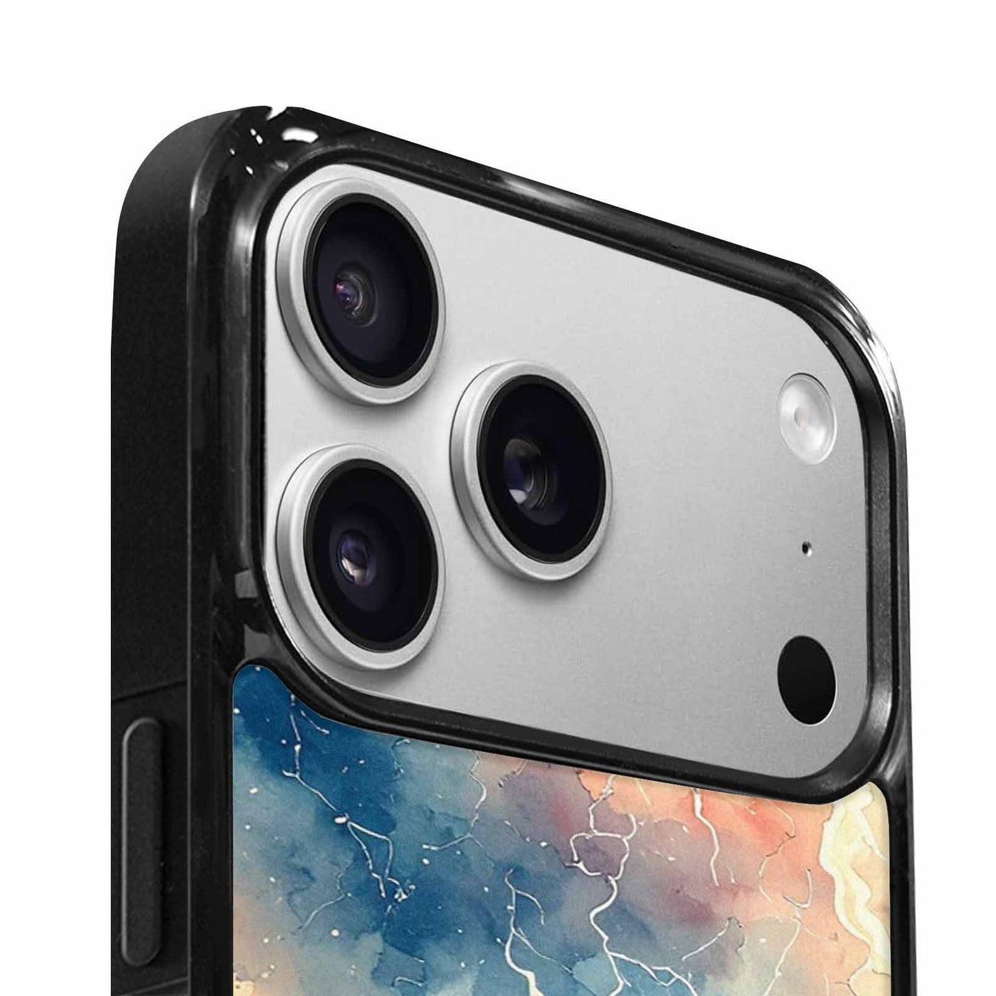iPhone 17 Pro Max Case — Vintage Spring Lightning Retro Vintage, Custom Printed Phone Case