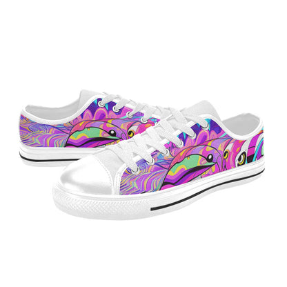 WOMEN'S Trip Art 2 Canvas Vivid Custom Sneakers