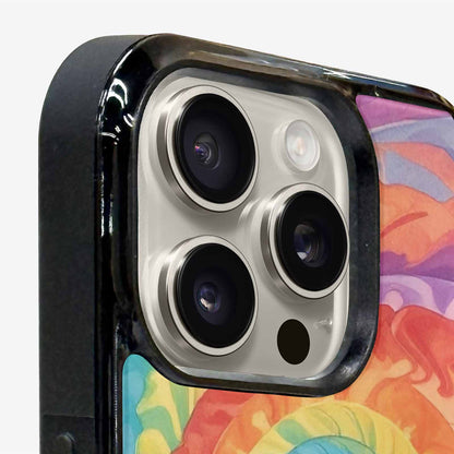 iPhone 16 Pro Case — Tie Dye Swirls Tie Dye Swirls, Personalized Phone Case