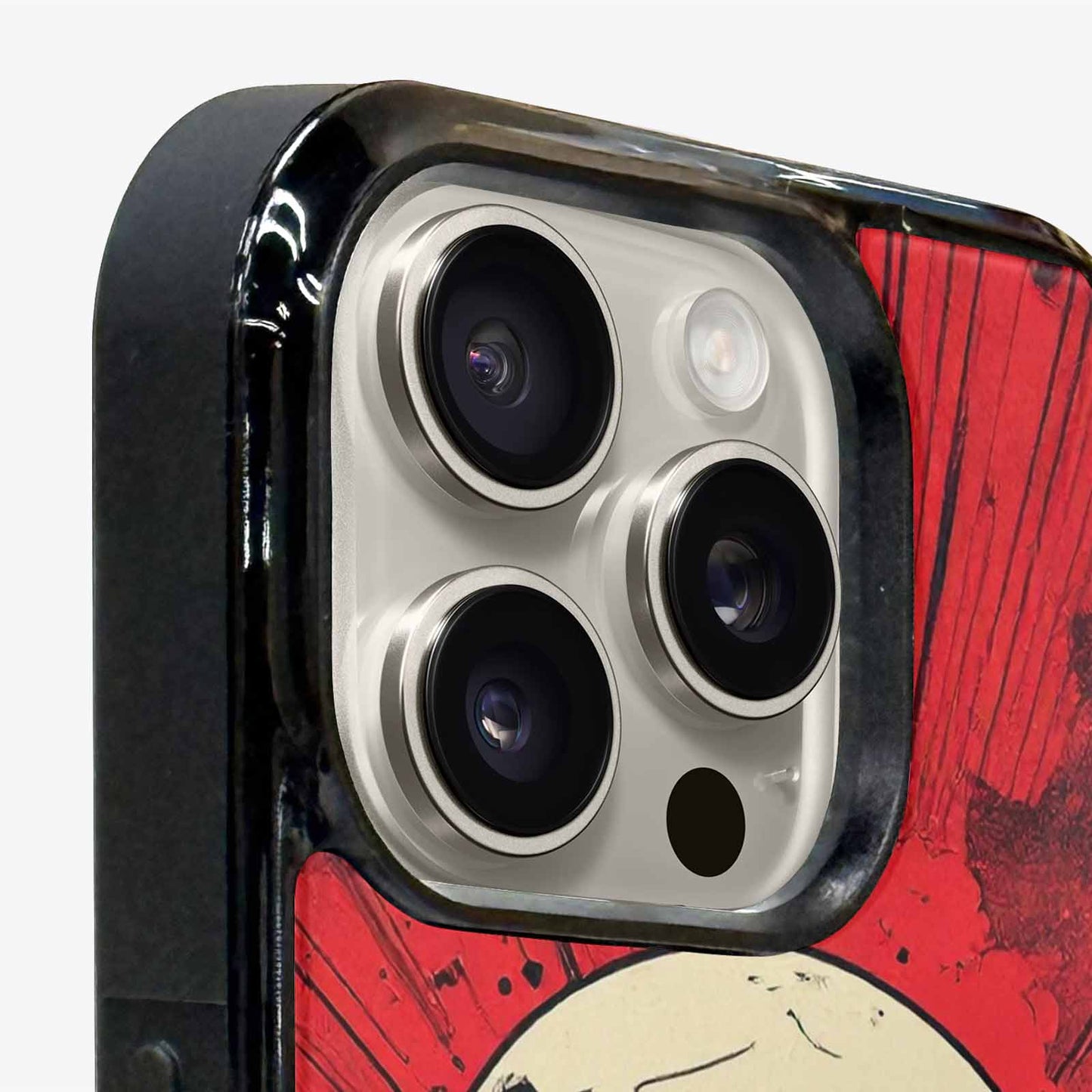 iPhone 16 Pro Case — Skull Dark Art Gothic Print, Custom Made Phone Cover