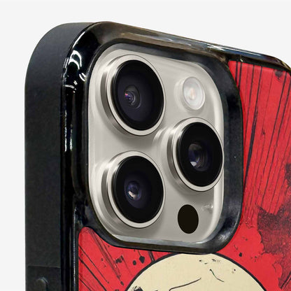 iPhone 16 Pro Case — Skull Dark Art Gothic Print, Custom Made Phone Cover
