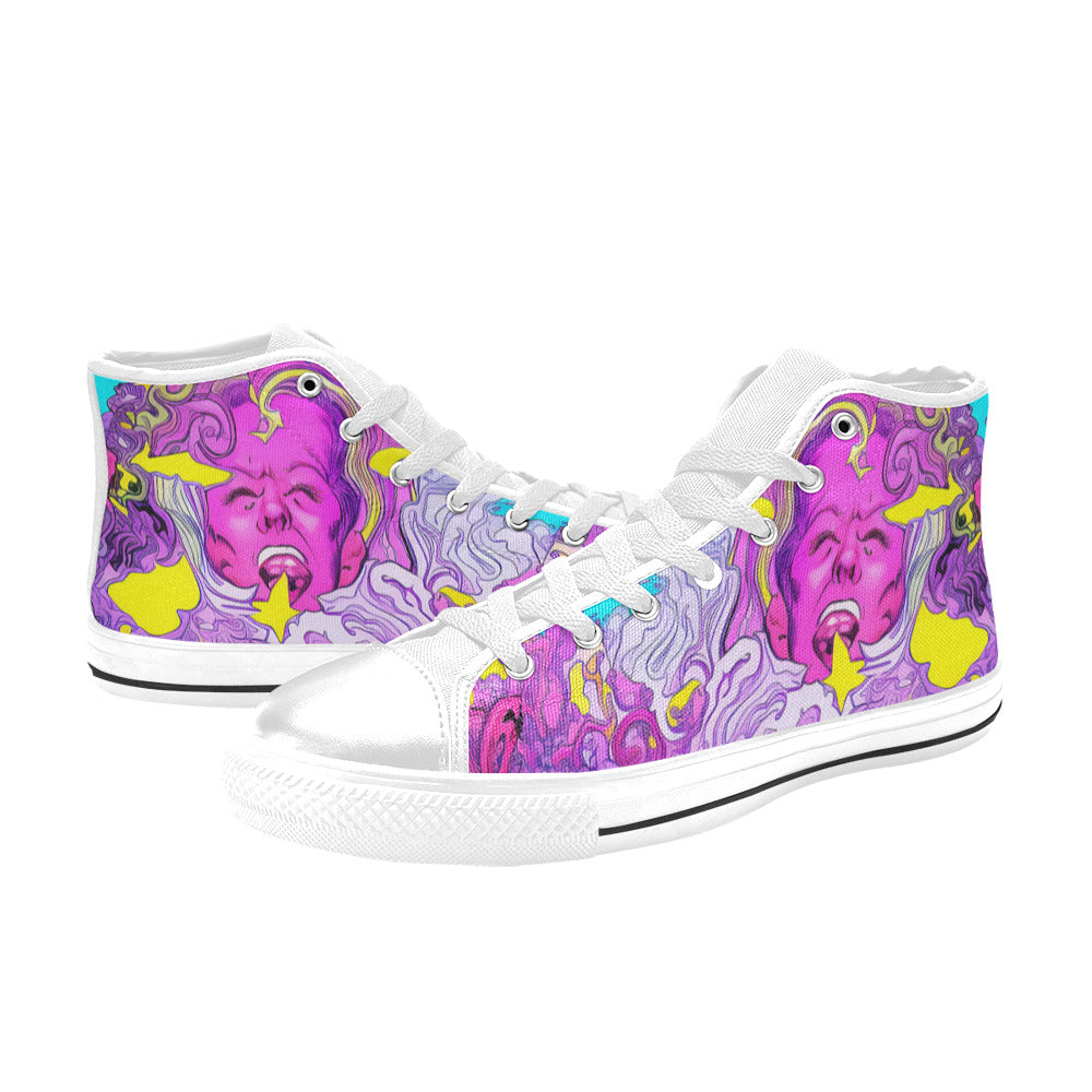 MEN'S Trip Art Men’S High Top Canvas Surreal Shoes