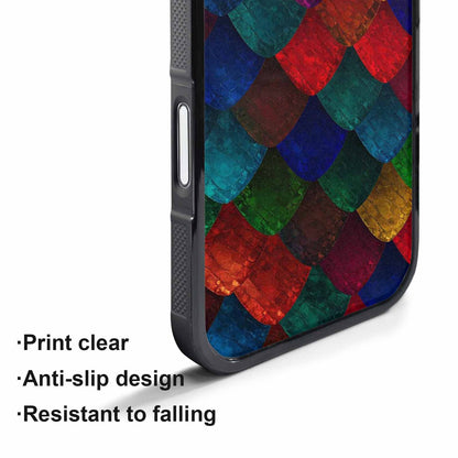 iPhone 17 Pro Max Case — Snake Print Dark Seamless Animal Print, Customized Protective Case