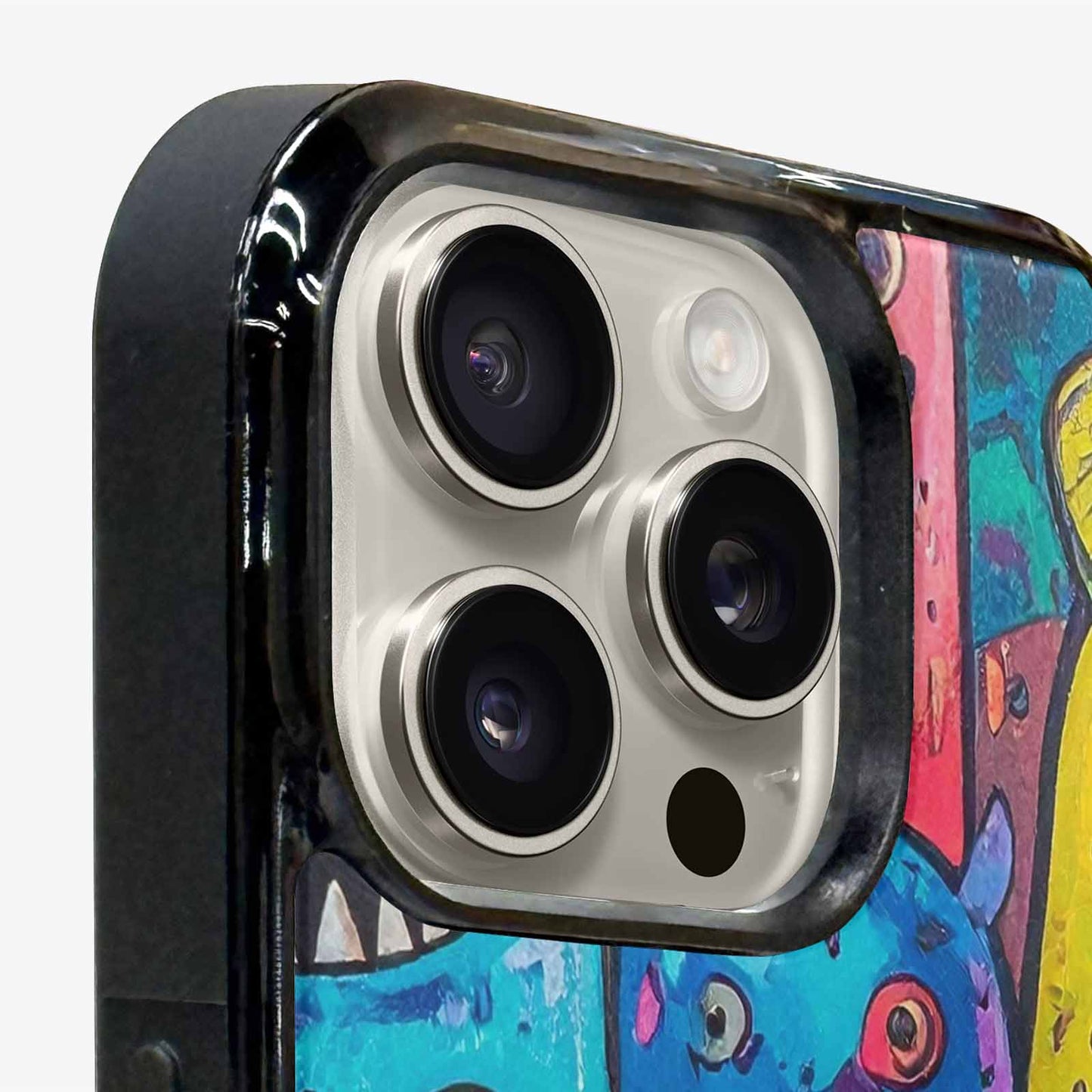 iPhone 15 Pro Max Case — Goofy Cartoon Monster, Original Design Phone Case