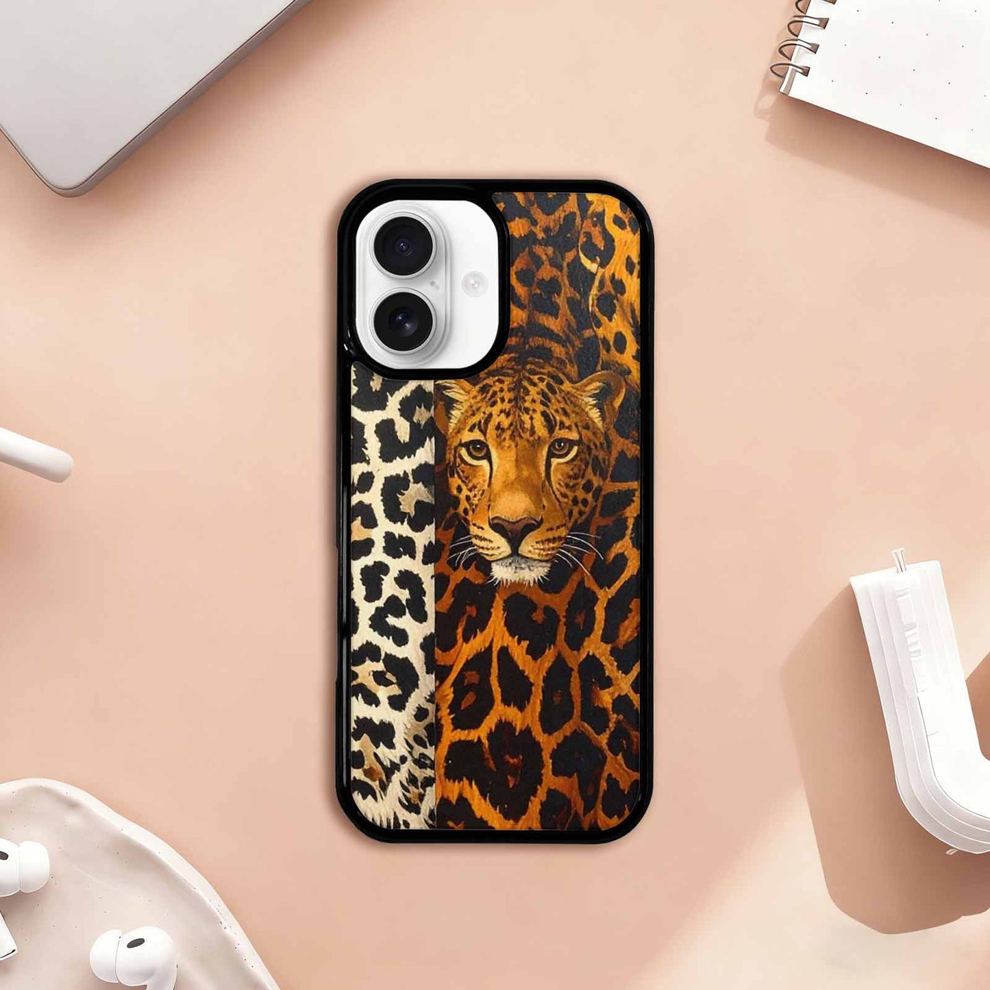 iPhone 17 Case — Small Animal Print Pattern, Animal Print, Custom Art Phone Cover