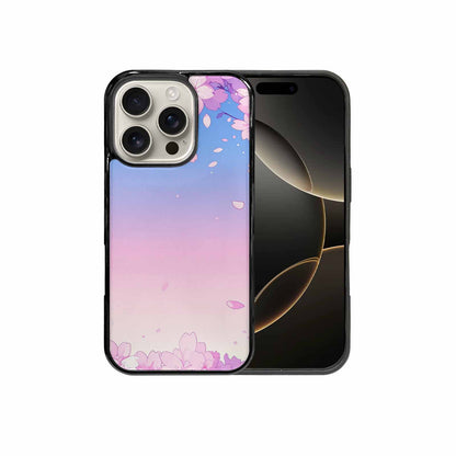 iPhone 16 Pro Case — Anime Cherry Blossom Custom, Custom Print Case Cover