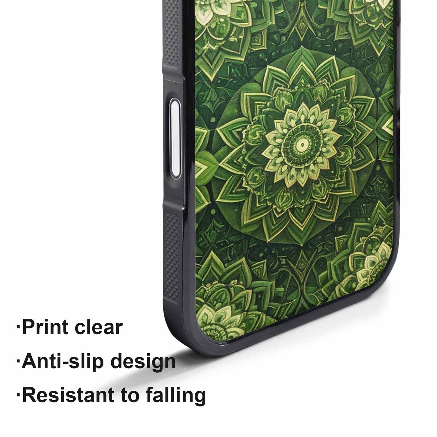 iPhone 17 Pro Max Case — Small Mandala Pattern, Randomly Floral, Original Design Phone Case