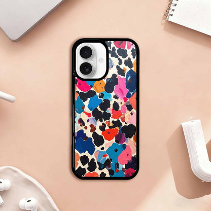iPhone 17 Case — Small Cow Animal Print Animal Print, Custom Printed Phone Case
