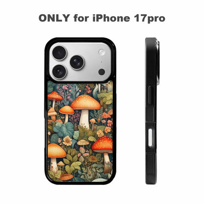 iPhone 17 Pro Case — Mushrooms Botanicalmushrooms P Nqy Floral, Custom Printed Phone Case