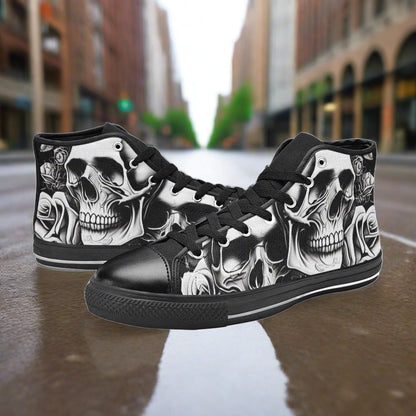 Phoenix Green Emerald Custom MEN Bold Art - Freaky Shoes | Custom Art Sneakers