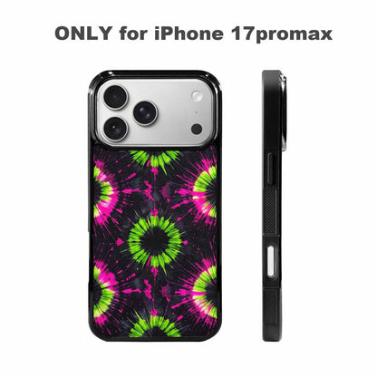 iPhone 17 Pro Max Case — Acid Wash Tie Dye Neon Tie, Custom Art Phone Cover