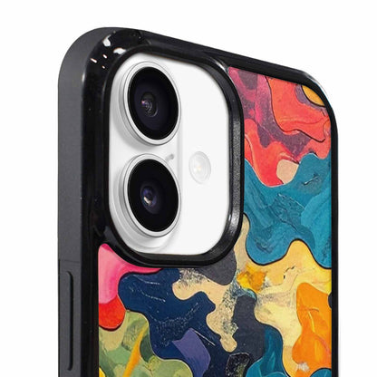 iPhone 17 Case — Camo Patches Full Color Camo, Custom Designed Case Cover