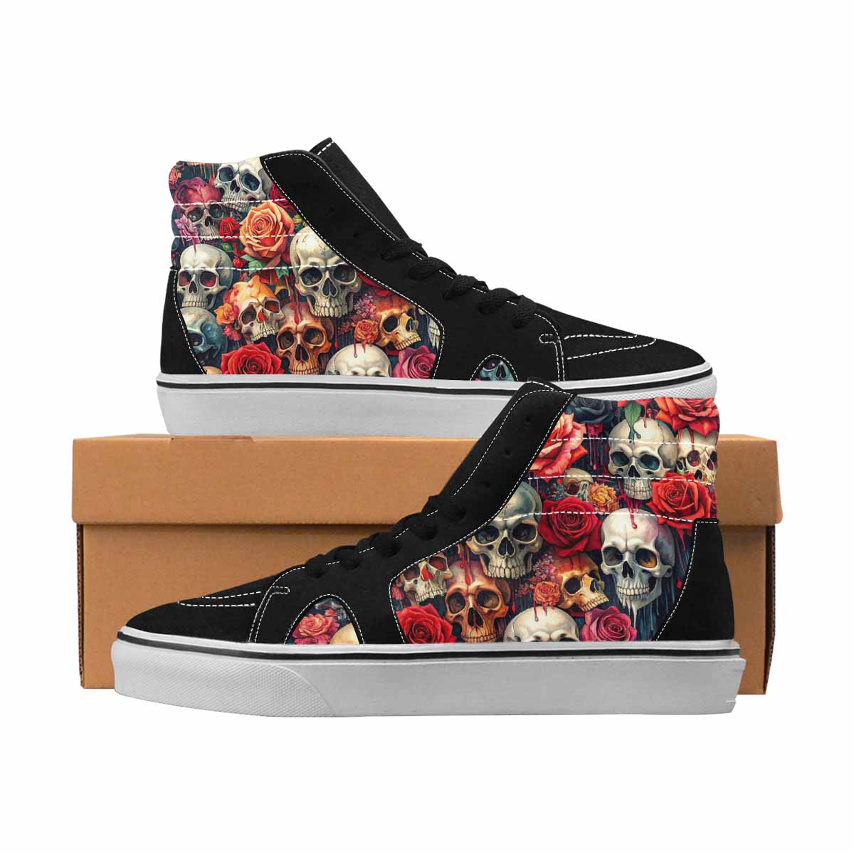 MEN'S Skull Rose Melting Hlz Ferion
