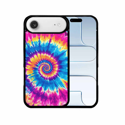 iPhone 17 Air Case — Tie Dye Spiral Art Seamless Tie, Custom Phone Case