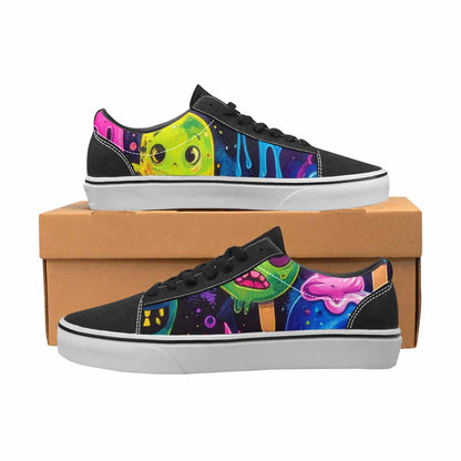 WOMEN'S Ice Cream Monsters  Lace-Up Canvas Y2K Shoes