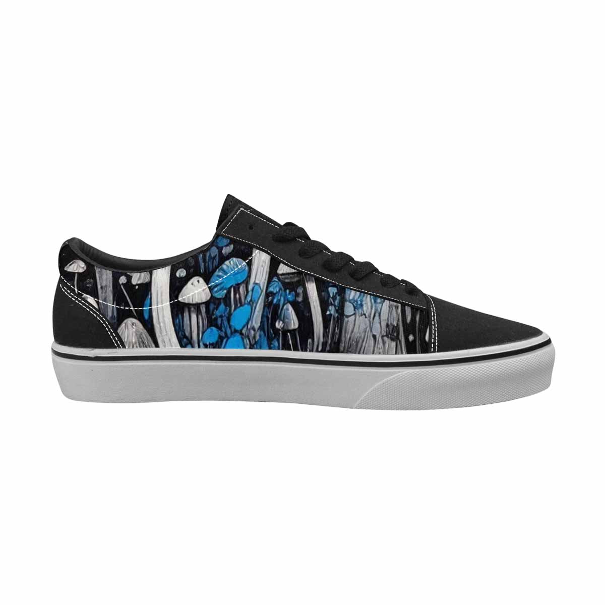 WOMEN'S Mushrooms (general) Lace-Up Canvas Aesthetic Custom Shoes