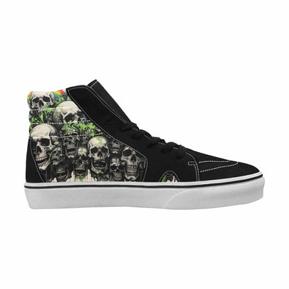 MEN'S Rainbow From Skull S High Top Canvas Dreamlike Shoes