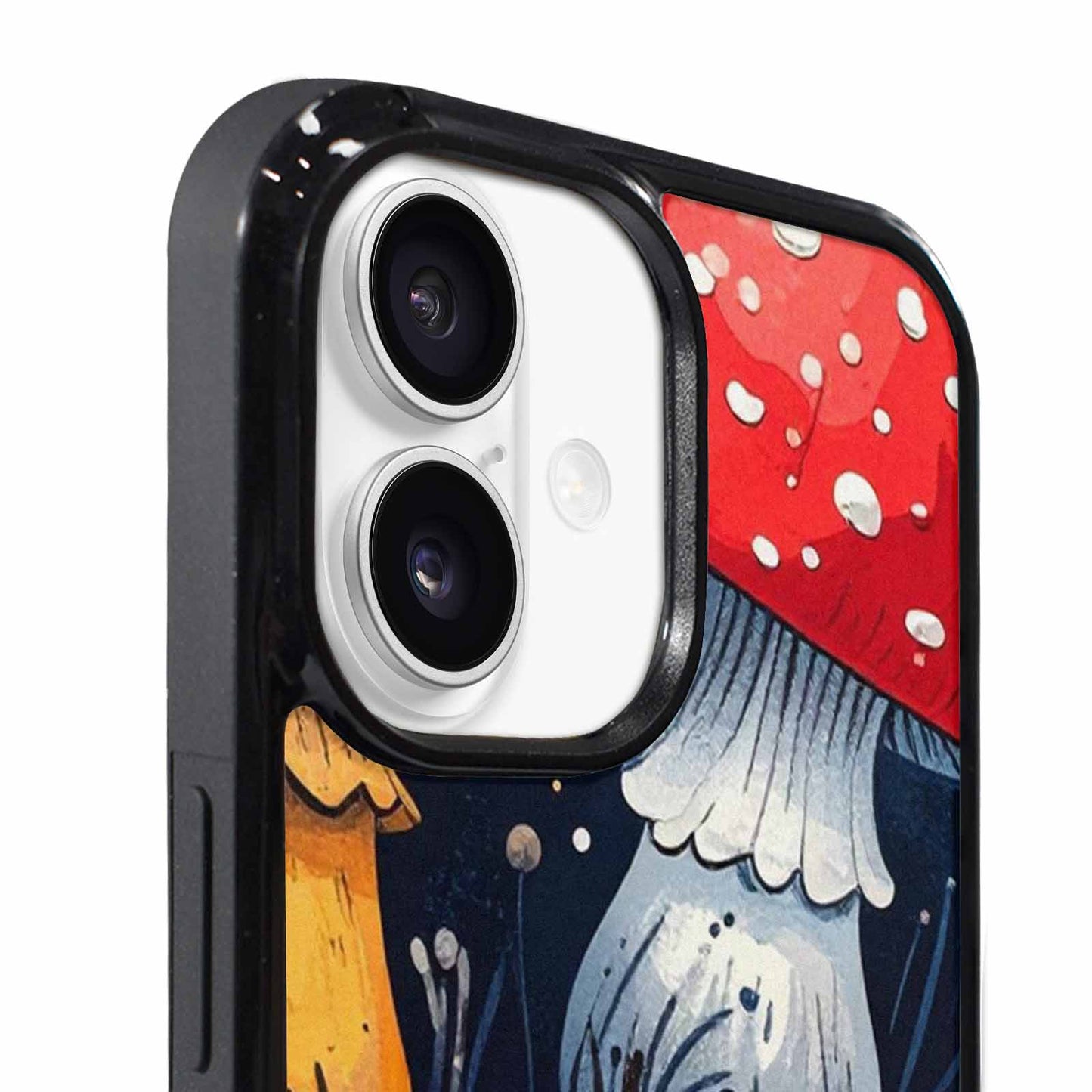 iPhone 17 Case — Vivid Winter Mushroom Cartoon Cute, Original Design Phone Case