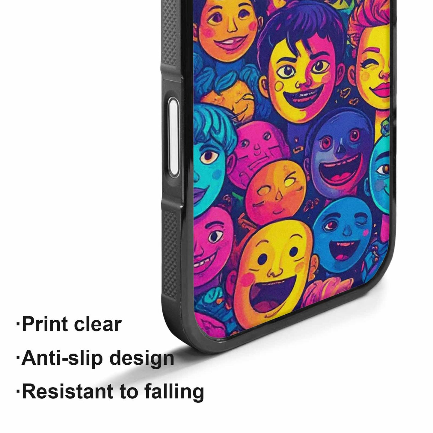 iPhone 17 Case — Small Funny Looking Cartoon Cute, Custom Made Phone Cover