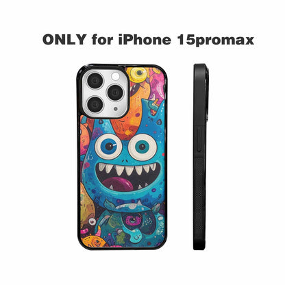 iPhone 15 Pro Max Case — Goofy Cartoon Monster, Unique Phone Case Design
