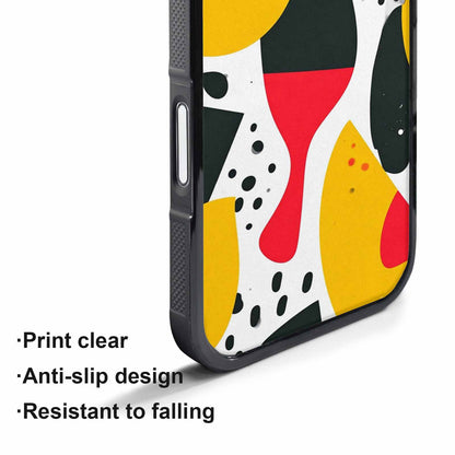 iPhone 17 Pro Case — Memphis Art Pattern Retro Vintage, Custom Art Phone Cover