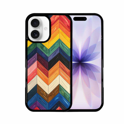 iPhone 17 Case — Progress Pride Flag Color Original Art, Custom Made Phone Cover