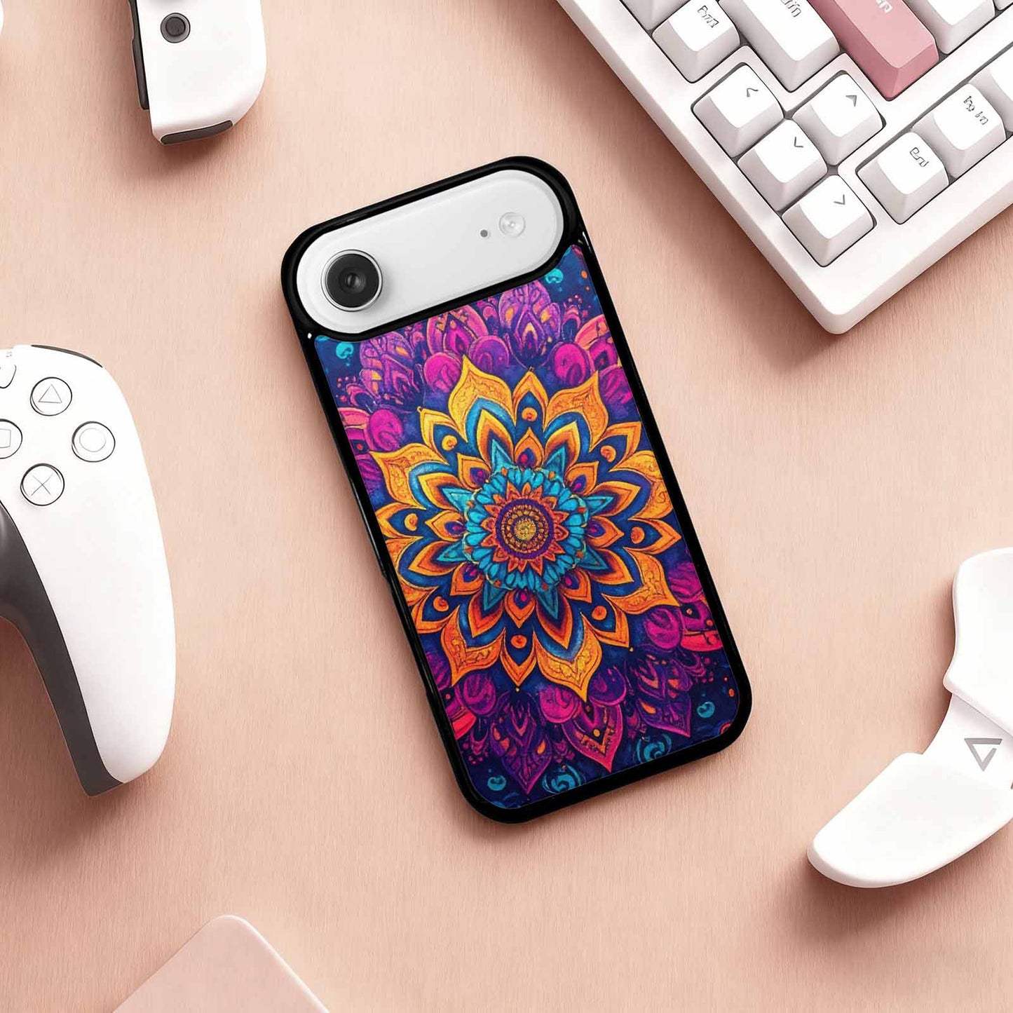 iPhone 17 Air Case — Tie Dye Mandala Tie Dye, Custom Designed Case Cover